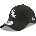 cepur-izliekta-melns-regulejams-berniem-9forty-the-league-no-chicago-white-sox-mlb-no-new-era