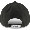 schwarze-gebogene-verstellbare-kinderkappe-9forty-the-league-der-chicago-white-sox-mlb-von-new-era