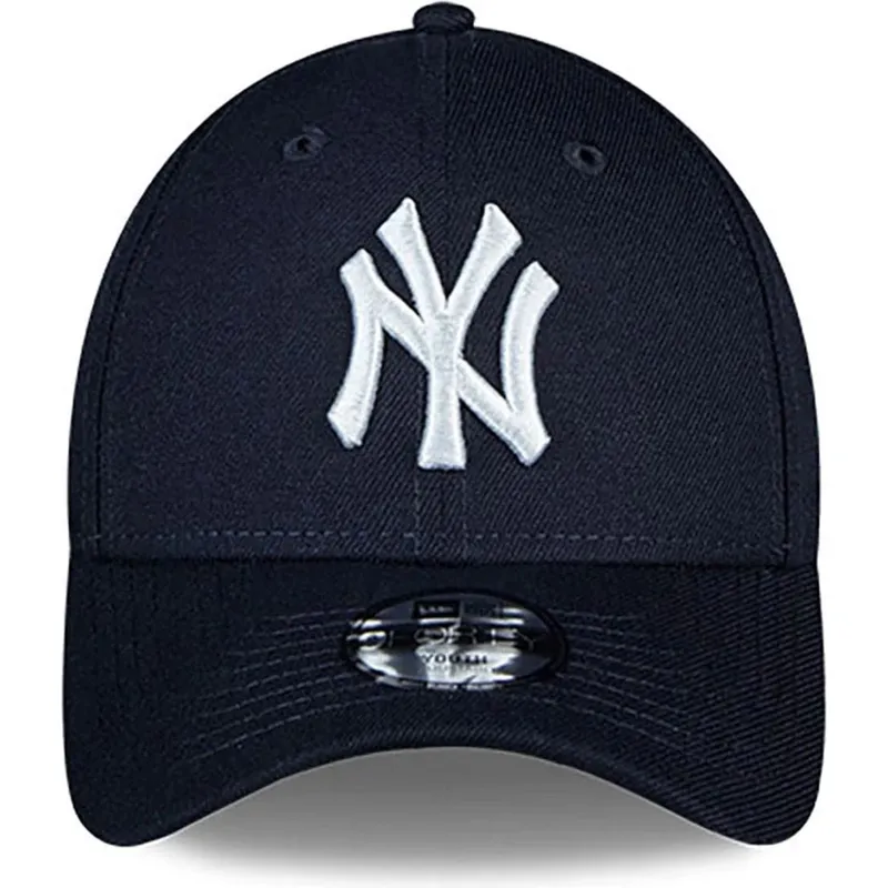 verstellbare-marineblaue-kinder-cap-9forty-the-league-der-new-york-yankees-mlb-von-new-era
