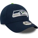 cepur-izliekta-tumsi-zils-regulejama-lente-berniem-9forty-the-league-no-seattle-seahawks-nfl-no-new-era