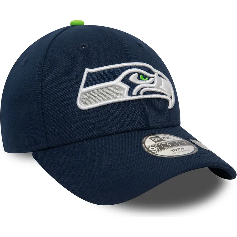 cap-izliekta-navy-blue-adjustable-strap-berniem-9forty-the-league-no-seattle-seahawks-nfl-no-new-era