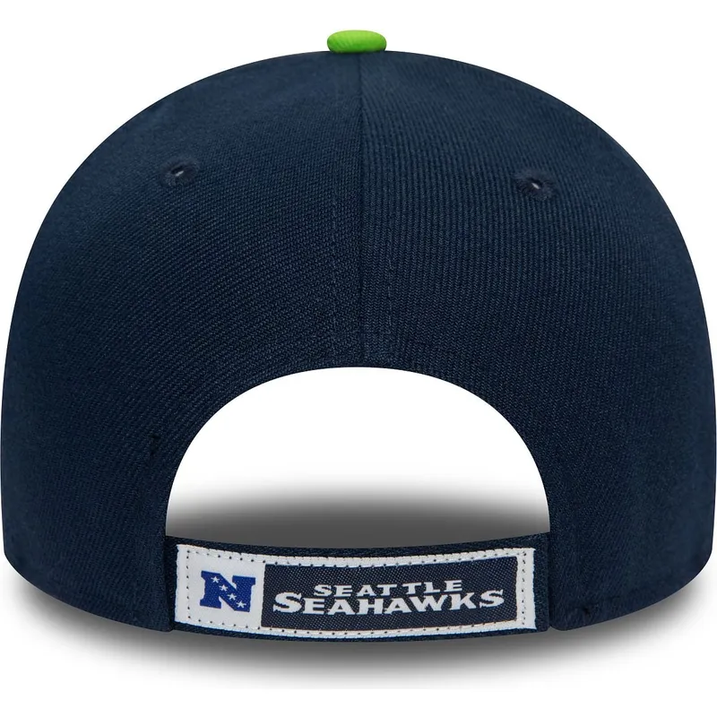 cap-izliekta-navy-blue-adjustable-strap-berniem-9forty-the-league-no-seattle-seahawks-nfl-no-new-era