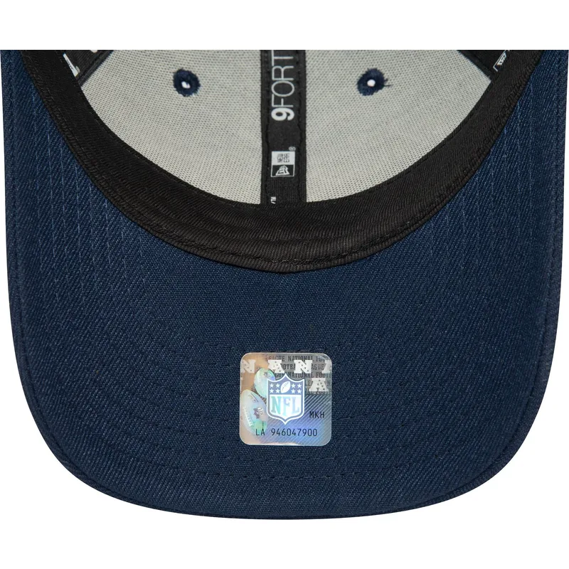 cap-izliekta-navy-blue-adjustable-strap-berniem-9forty-the-league-no-seattle-seahawks-nfl-no-new-era