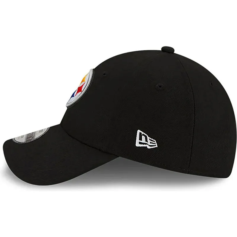 cap-izliekta-black-adjustable-strap-berniem-9forty-the-league-no-pittsburgh-steelers-nfl-no-new-era