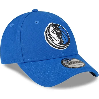 Cepur izliekta zils regulējama lente 9FORTY The League no Dallas Mavericks NBA no New Era