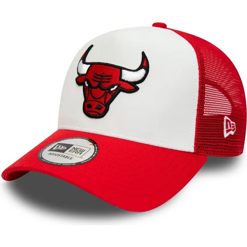 weisse-und-rote-trucker-kappe-a-frame-team-colour-der-chicago-bulls-nba-von-new-era