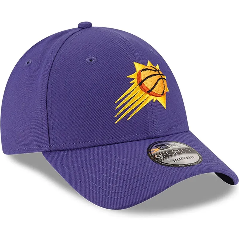 cap-izliekta-violet-adjustable-strap-9forty-the-league-no-phoenix-suns-nba-no-new-era