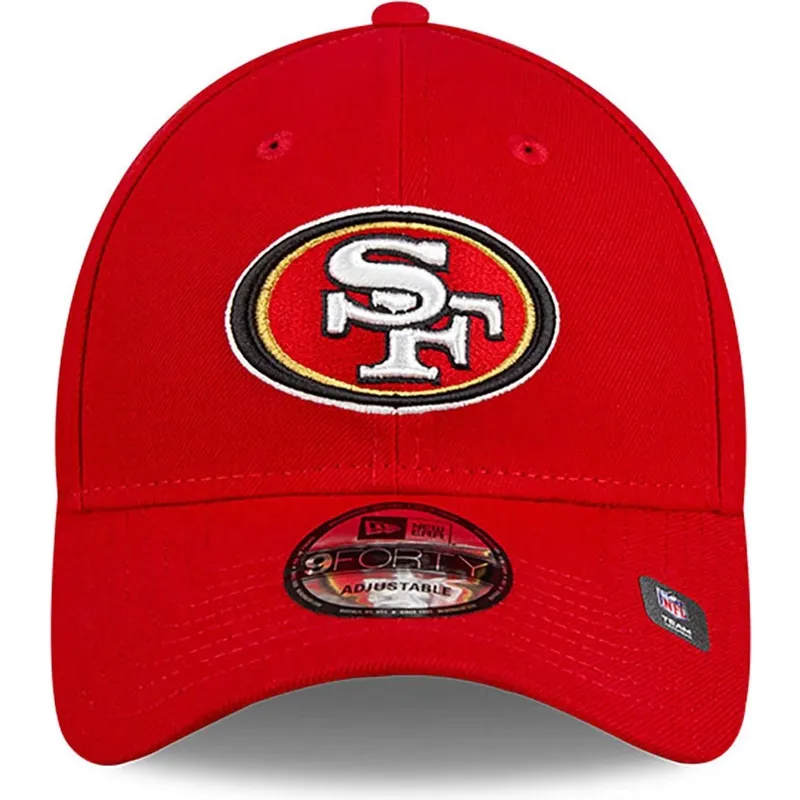cepur-izliekta-sarkans-regulejams-9forty-the-league-team-colour-no-san-francisco-49ers-nfl-no-new-era