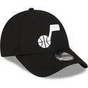 cepur-izliekta-melns-regulejams-9forty-the-league-no-utah-jazz-nba-no-new-era