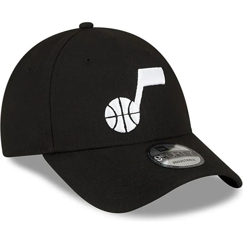 cepur-izliekta-melns-regulejams-9forty-the-league-no-utah-jazz-nba-no-new-era