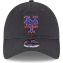 cap-izliekta-gray-adjustable-strap-9twenty-core-classic-no-new-york-mets-mlb-no-new-era
