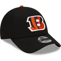 cap-izliekta-black-adjustable-strap-berniem-9forty-the-league-no-cincinnati-bengals-nfl-no-new-era