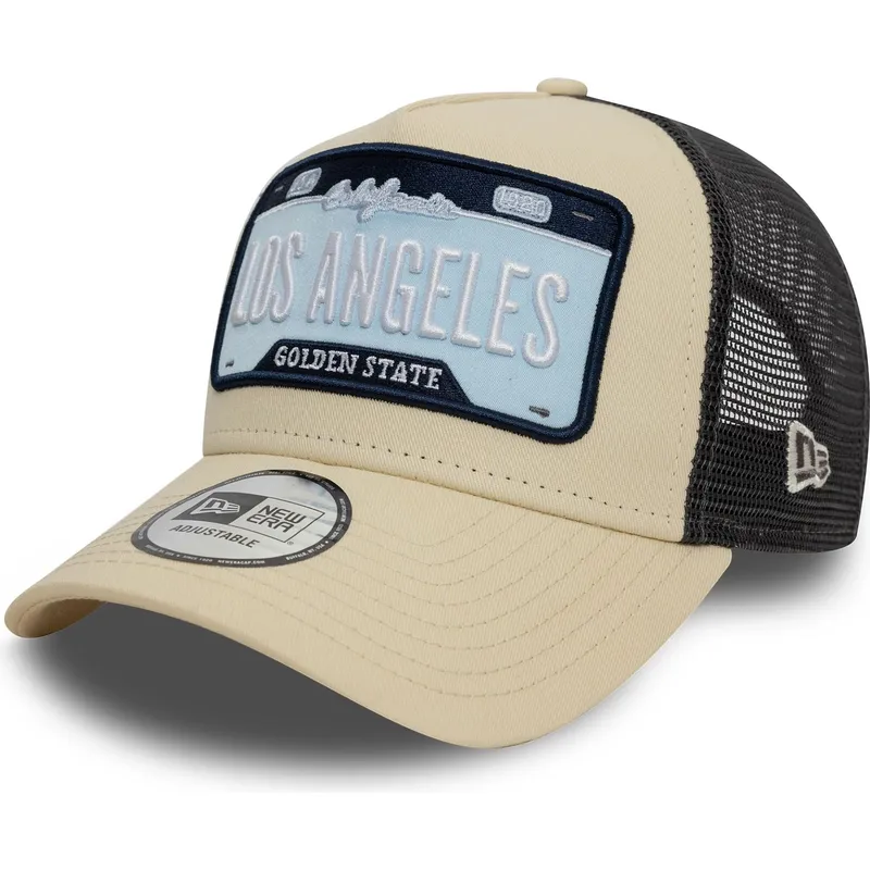 cepur-izliekta-truckeris-bess-snapback-a-frame-license-plate-no-los-angeles-ciudades-y-playas-no-new-era