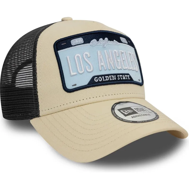 cepur-izliekta-truckeris-bess-snapback-a-frame-license-plate-no-los-angeles-ciudades-y-playas-no-new-era