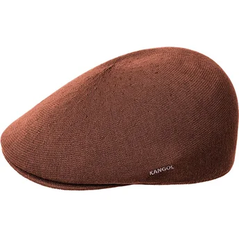 Braune Bamboo 507 Mahogany Barett von Kangol