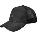 cepur-izliekta-truckeris-melns-snapback-seersucker-mesh-black-no-kangol
