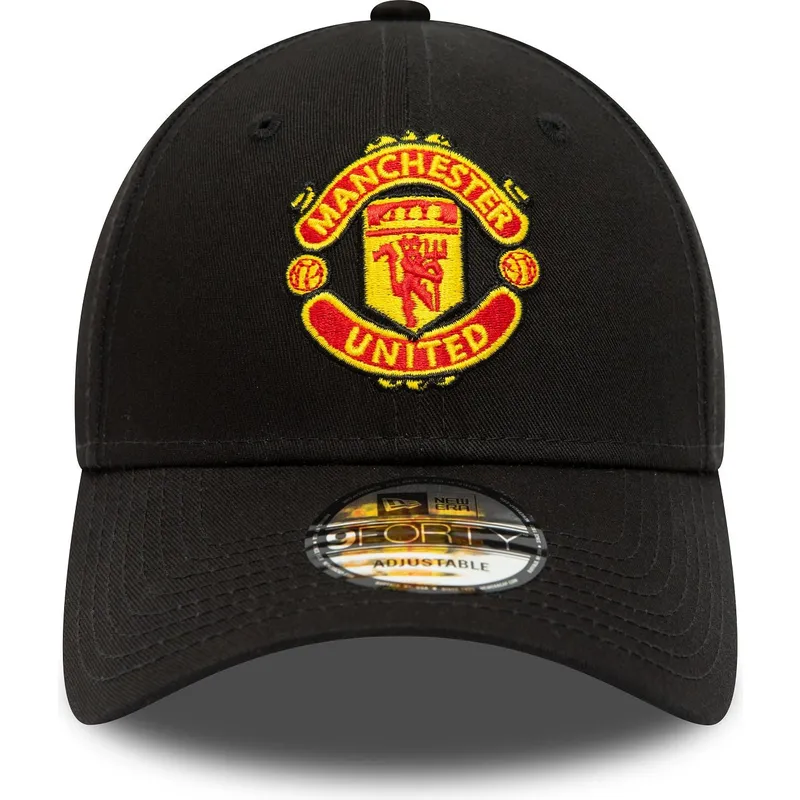 cepur-izliekta-melns-regulejama-lente-9forty-essential-no-manchester-united-football-club-premier-league-no-new-era