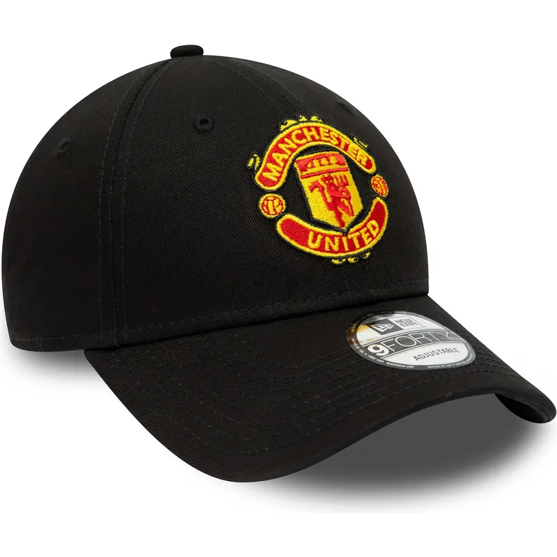 cepur-izliekta-melns-regulejama-lente-9forty-essential-no-manchester-united-football-club-premier-league-no-new-era