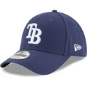 cepur-izliekta-tumsi-zils-regulejams-9forty-the-league-no-tampa-bay-rays-mlb-no-new-era