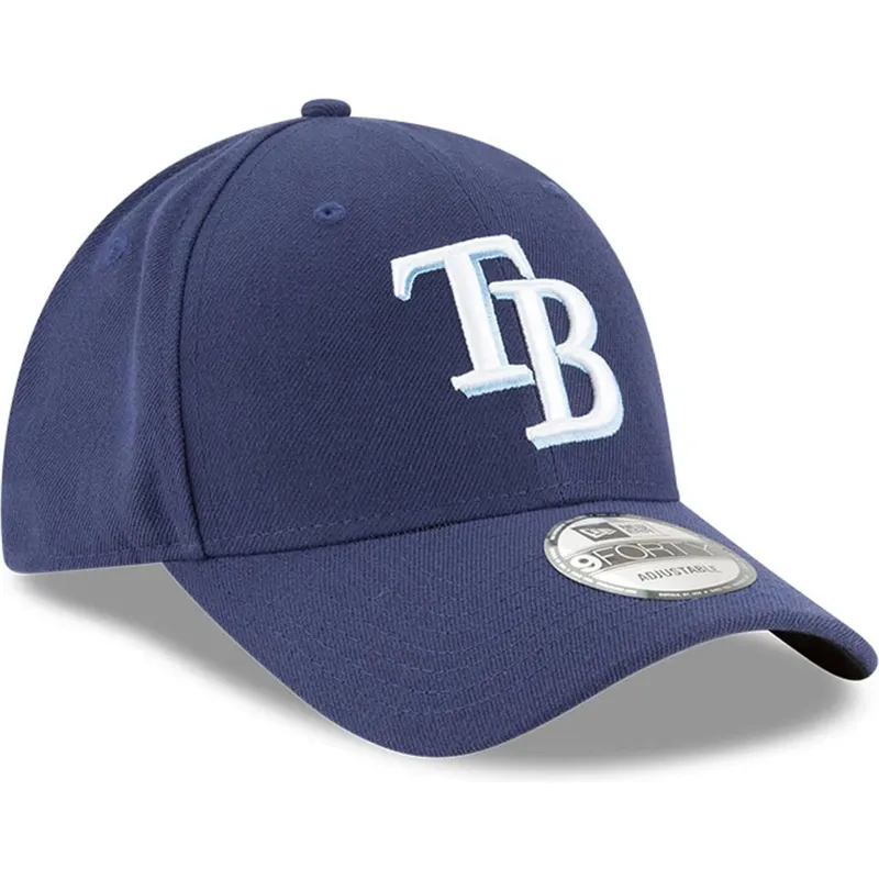 cepur-izliekta-tumsi-zils-regulejams-9forty-the-league-no-tampa-bay-rays-mlb-no-new-era