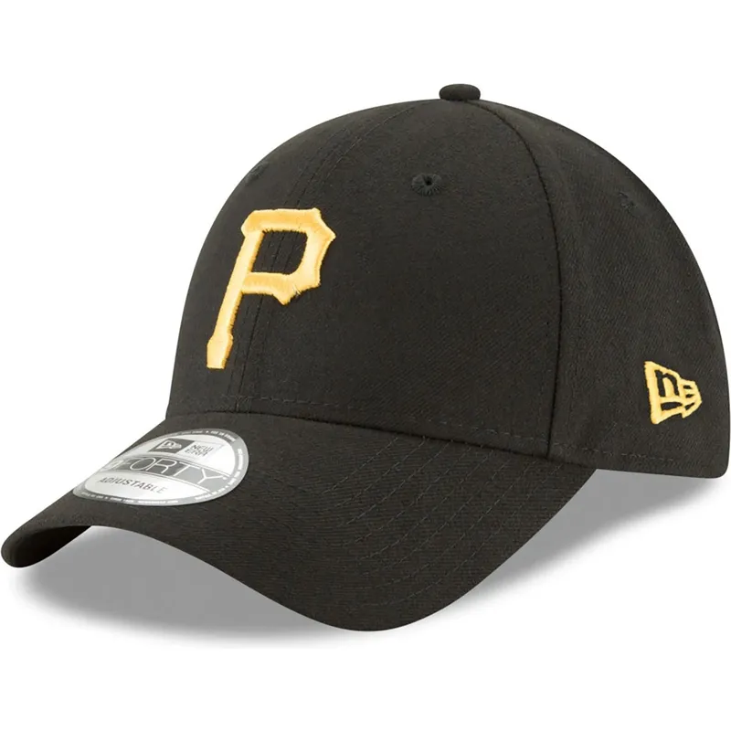 cap-izliekta-black-adjustable-strap-9forty-the-league-no-pittsburgh-pirates-mlb-no-new-era