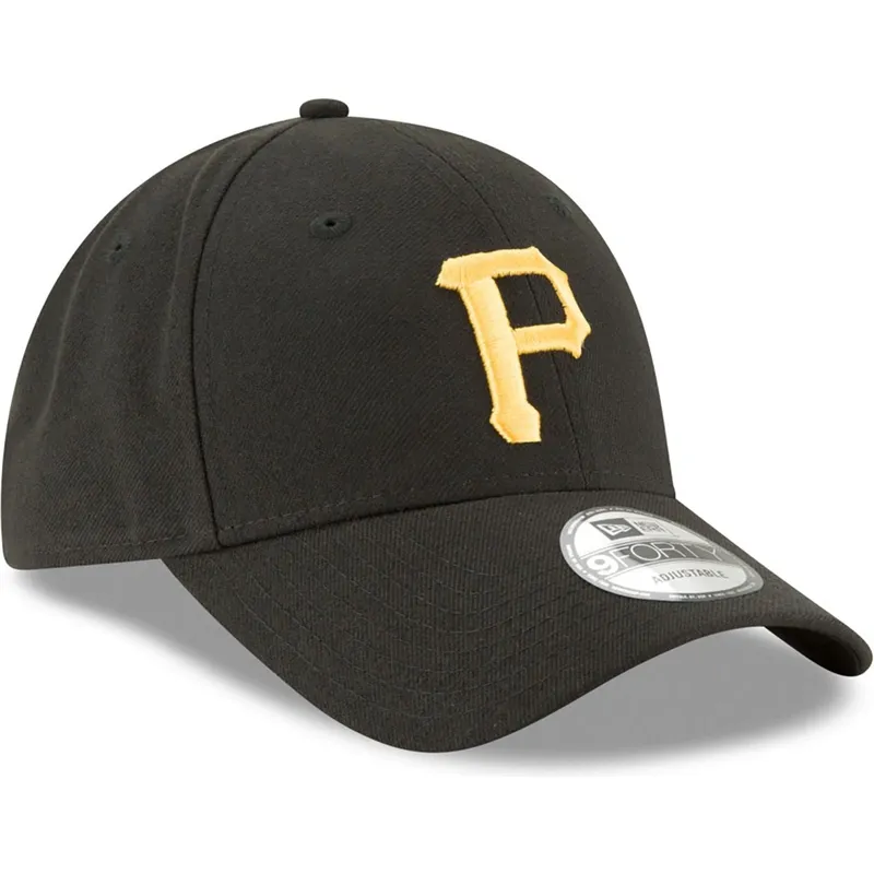 cepur-izliekta-melns-regulejama-lente-9forty-the-league-no-pittsburgh-pirates-mlb-no-new-era