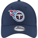 cap-izliekta-navy-blue-adjustable-strap-9forty-the-league-no-tennessee-titans-nfl-no-new-era