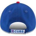 new-era-curved-brim-9forty-the-league-chicago-cubs-mlb-adjustable-cap-verstellbar-schwarz