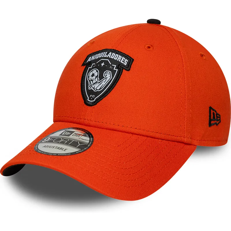 cap-izliekta-orange-adjustable-strap-9forty-core-no-aniquiladores-fc-kings-league-no-new-era