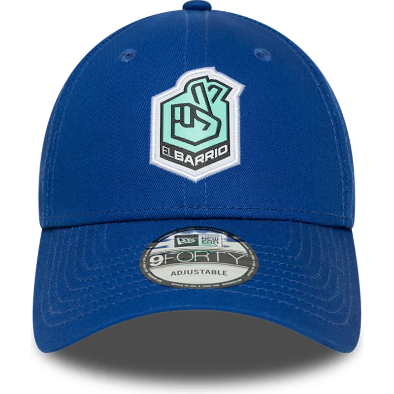 cap-izliekta-blue-adjustable-strap-9forty-core-no-el-barrio-kings-league-no-new-era