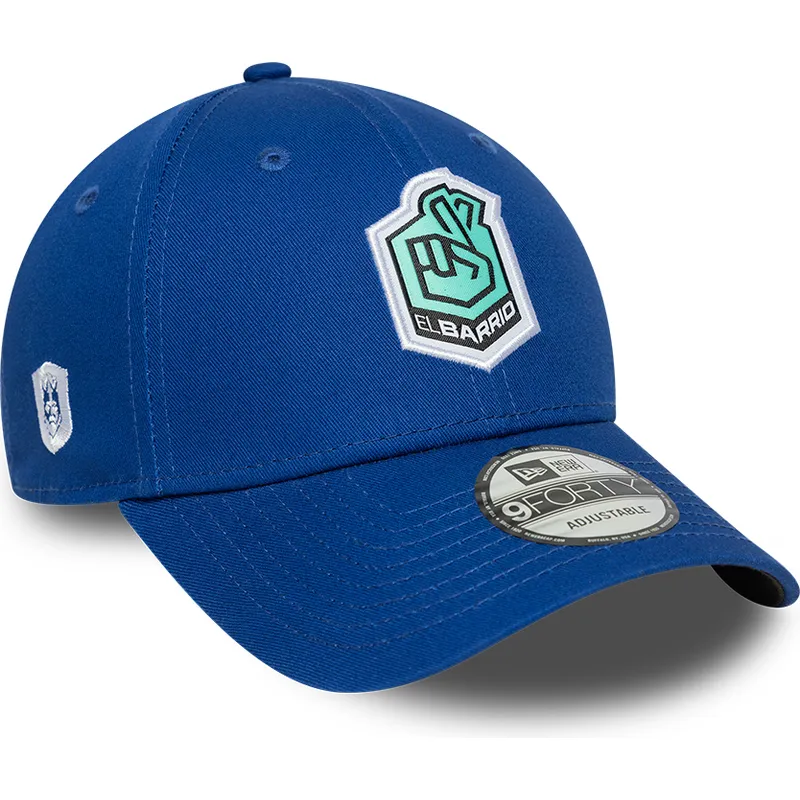 cap-izliekta-blue-adjustable-strap-9forty-core-no-el-barrio-kings-league-no-new-era