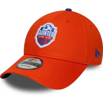 Cap izliekta orange adjustable strap 9FORTY Core no Jijantes FC Kings League no New Era