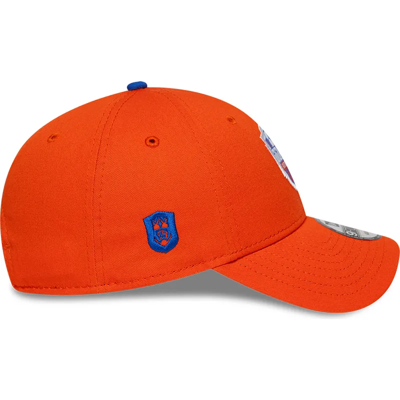 cap-izliekta-orange-adjustable-strap-9forty-core-no-jijantes-fc-kings-league-no-new-era