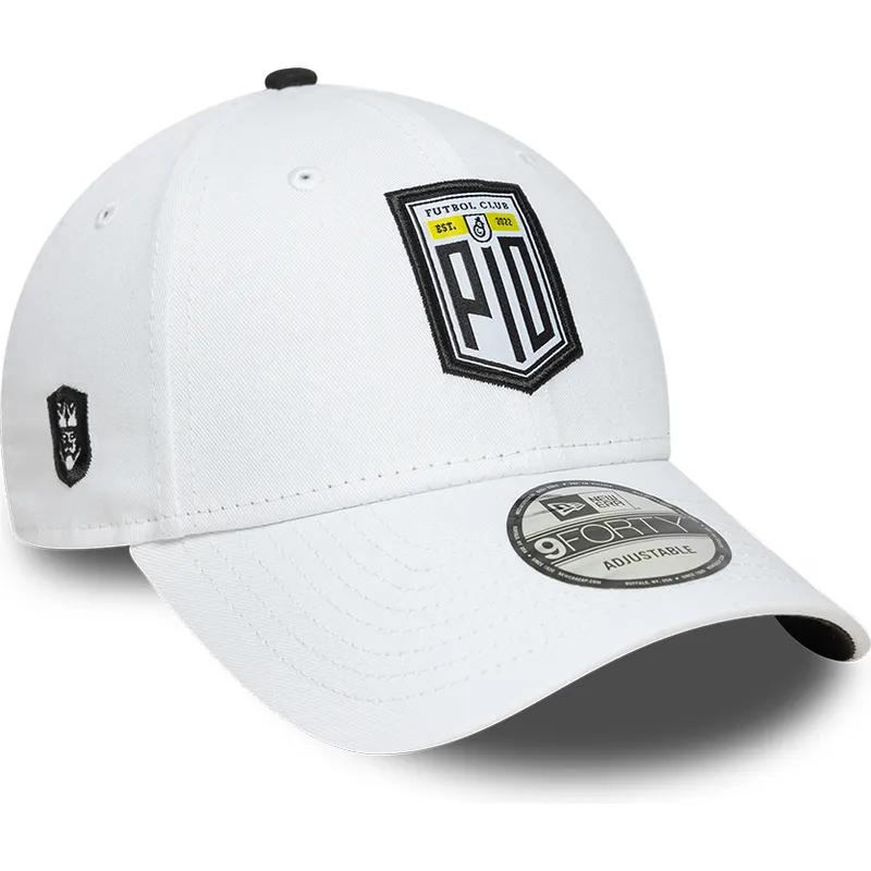 cap-izliekta-white-adjustable-strap-9forty-core-no-pio-fc-kings-league-no-new-era cap-izliekta-white-adjustable-strap-9forty-core-no-pio-fc-kings-league-no-new-era