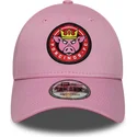 cap-izliekta-pink-adjustable-strap-9forty-core-no-porcinos-fc-kings-league-no-new-era