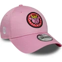 cap-izliekta-pink-adjustable-strap-9forty-core-no-porcinos-fc-kings-league-no-new-era