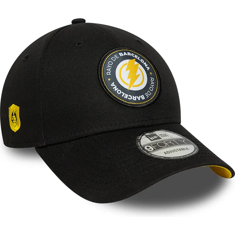 cap-izliekta-black-adjustable-strap-9forty-core-de-rayo-no-rayo-de-barcelona-kings-league-no-new-era cap-izliekta-black-adjustable-strap-9forty-core-de-rayo-no-rayo-de-barcelona-kings-league-no-new-era