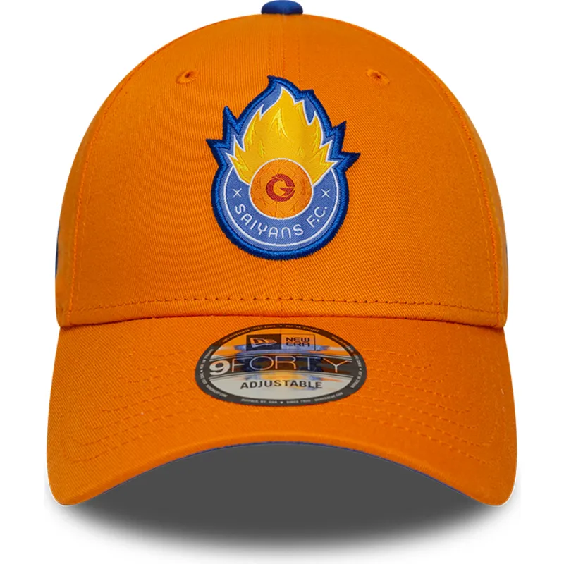 cap-izliekta-orange-adjustable-strap-9forty-core-no-saiyans-fc-kings-league-no-new-era