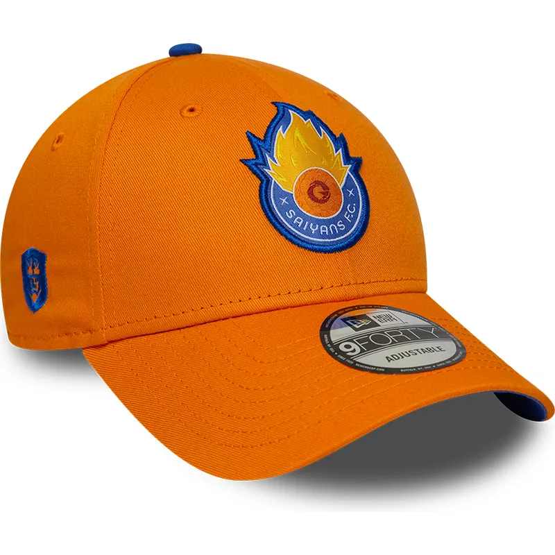 cap-izliekta-orange-adjustable-strap-9forty-core-no-saiyans-fc-kings-league-no-new-era