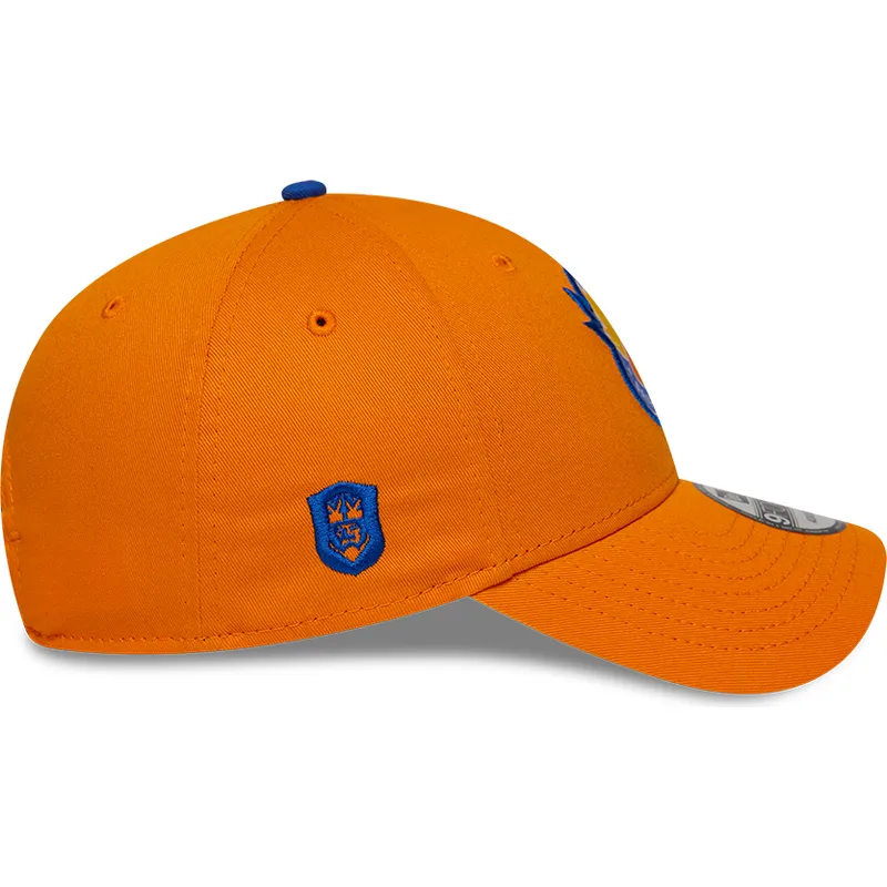 cap-izliekta-orange-adjustable-strap-9forty-core-no-saiyans-fc-kings-league-no-new-era