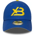 blaue-verstellbare-gebogene-kappe-9forty-core-von-xbuyer-team-kings-league-von-new-era