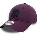 cepur-izliekta-violets-regulejams-9twenty-league-essential-no-new-york-yankees-mlb-no-new-era