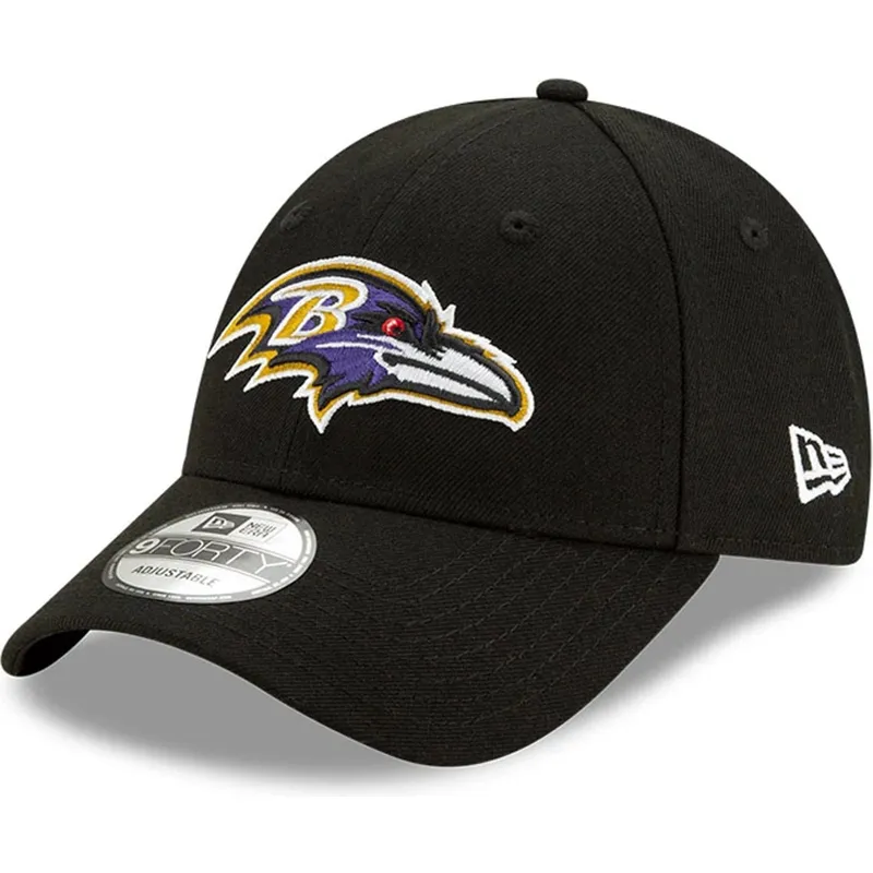 cepur-izliekta-melns-regulejams-9forty-the-league-no-baltimore-ravens-nfl-no-new-era