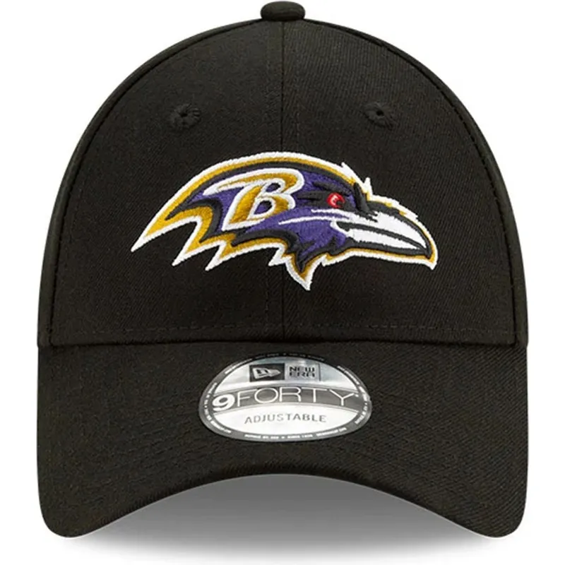 cepur-izliekta-melns-regulejams-9forty-the-league-no-baltimore-ravens-nfl-no-new-era