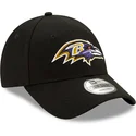 cepur-izliekta-melns-regulejams-9forty-the-league-no-baltimore-ravens-nfl-no-new-era