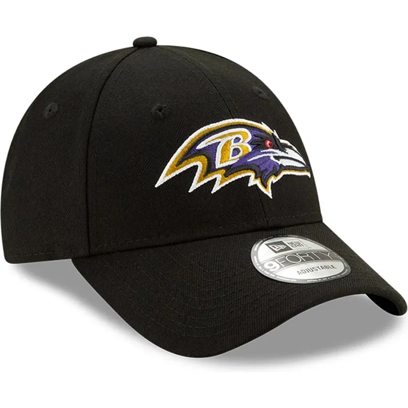 cepur-izliekta-melns-regulejams-9forty-the-league-no-baltimore-ravens-nfl-no-new-era
