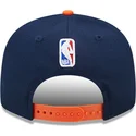 cepur-plakana-tumsi-zils-snapback-9fifty-statement-no-new-york-knicks-nba-no-new-era