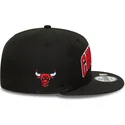 cepur-plakana-melns-snapback-9fifty-statement-no-chicago-bulls-nba-no-new-era
