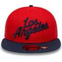 new-era-flat-brim-9fifty-statement-los-angeles-clippers-nba-red-and-navy-blue-snapback-cap