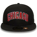 cepur-plakana-melns-pieguloss-59fifty-statement-no-chicago-bulls-nba-no-new-era